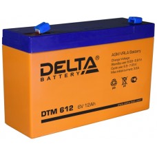 Аккумуляторная батарея Delta DTM 612