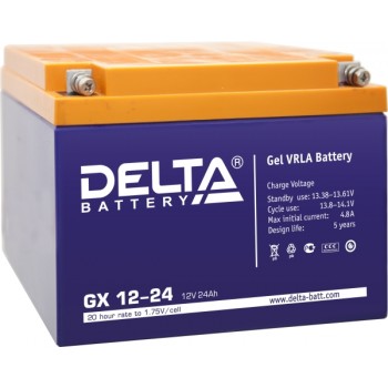 Аккумуляторная батарея Delta GX 12-24