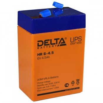 Аккумуляторная батарея Delta HR 6-4.5
